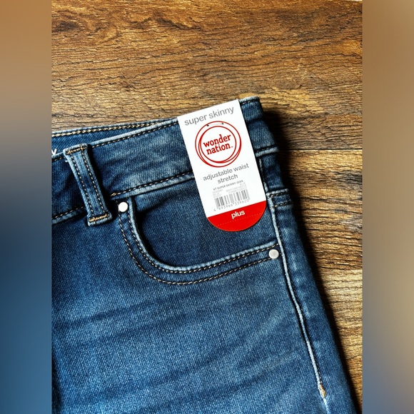 Wonder Nation Super Skinny Jeans - Picture 2 of 4